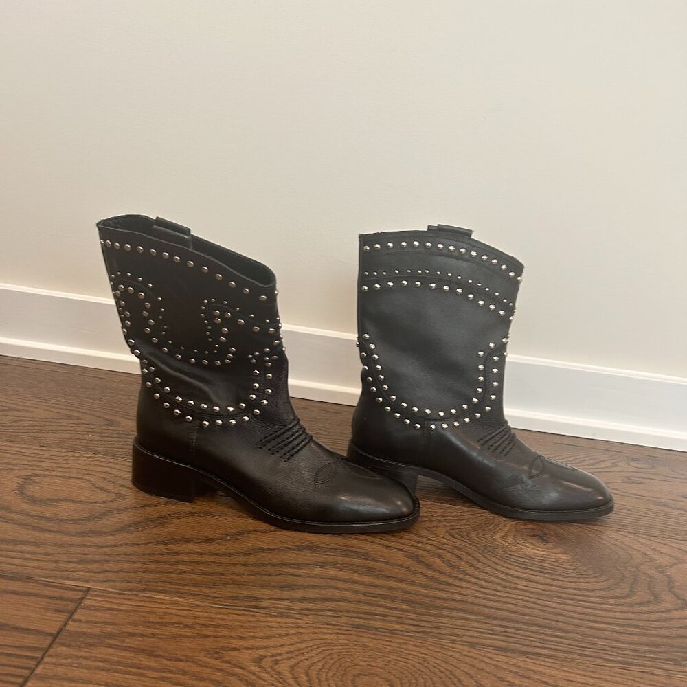 Anthropologie Bib Lou Briawa Ankle Boot - Women's 6.5 - Picture 2 of 5